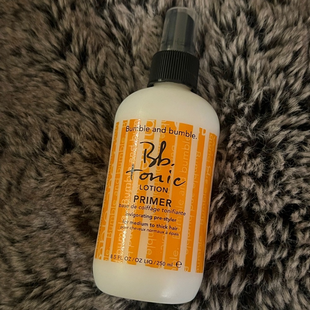 BUMBLE and BUMBLE Bb Tonic Lotion Primer 8.5 oz / 250 ml New